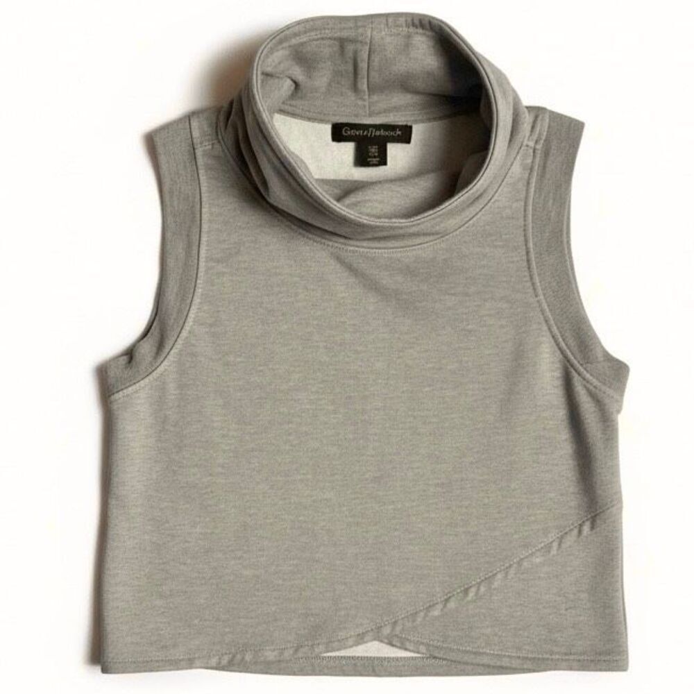 House of Harlow 1960 Daily Practice Anthropologie Taupe Cowl Neck Sweatshirt